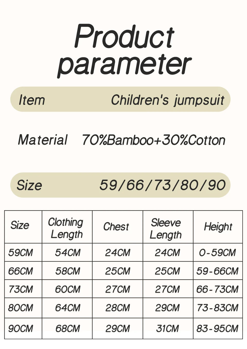 Long Sleeve Bamboo Baby Sleeper