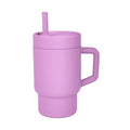 Silicone Straw Cup with Lid & Stopper – Leak-Proof, Spill-Proof Cute Design