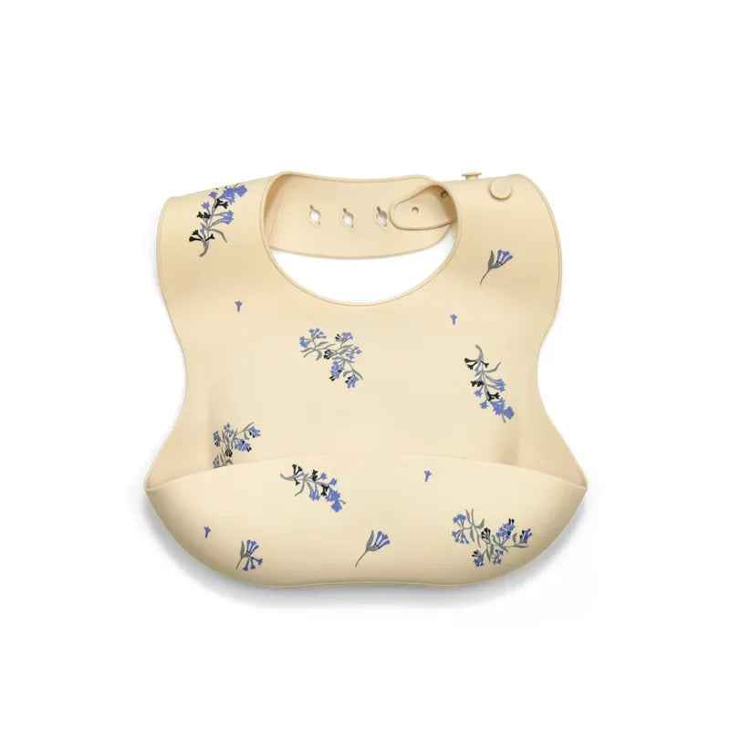 Waterproof Silicone Baby Bib – BPA Free, Soft & Adjustable