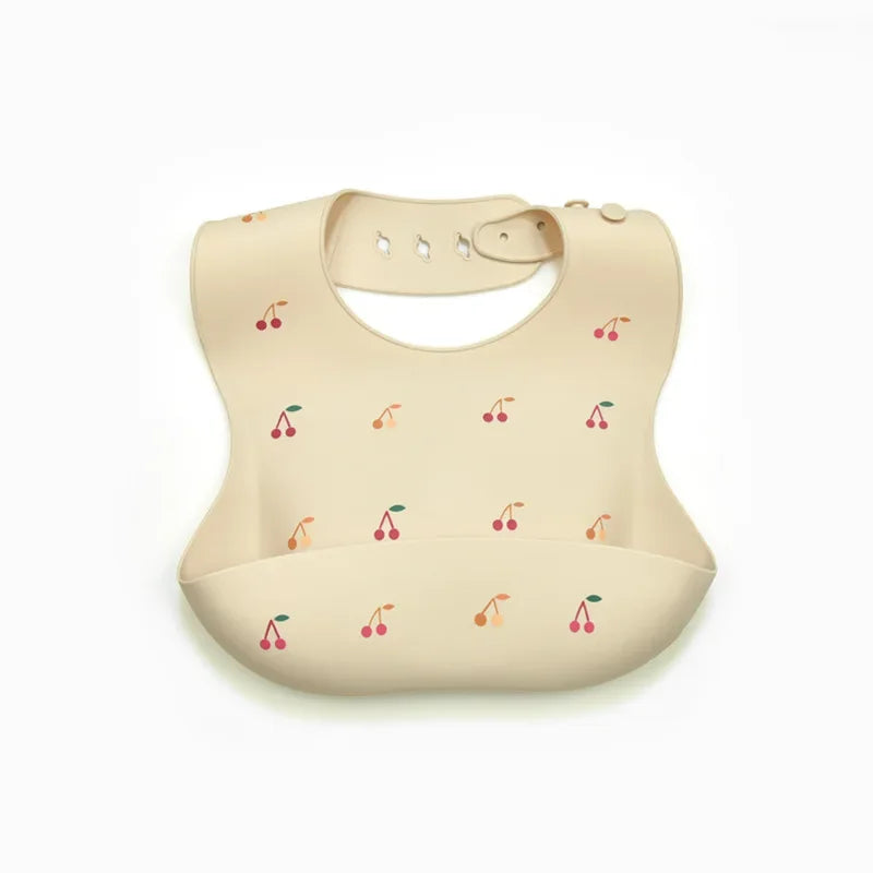 Waterproof Silicone Baby Bib – BPA Free, Soft & Adjustable