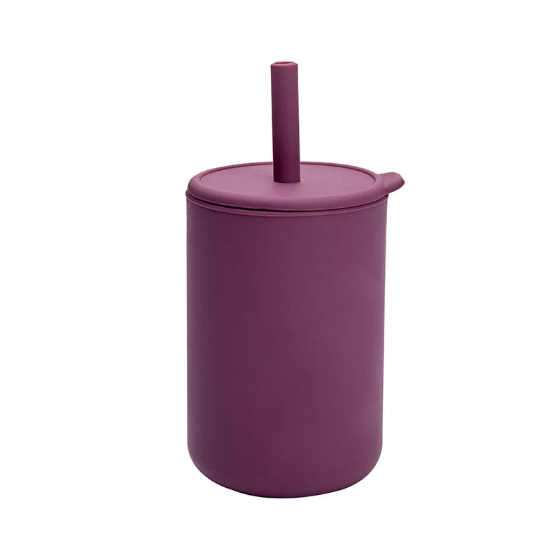 Portable Silicone Snack Cup with Lid – Leak-Resistant Food Storage Container for Toddlers & Kids, Travel-Friendly Snack Holder