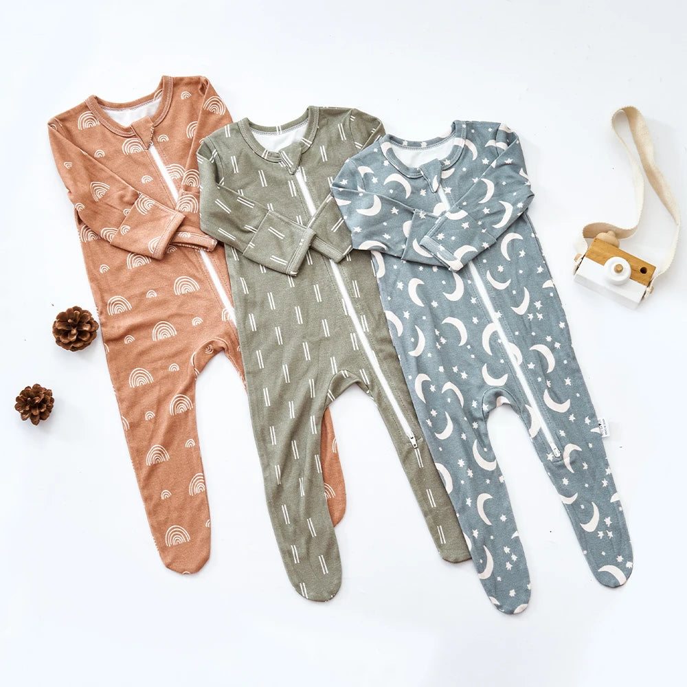 Long Sleeve Bamboo Baby Sleeper