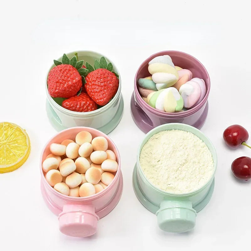 3-Layer Baby Snack Container