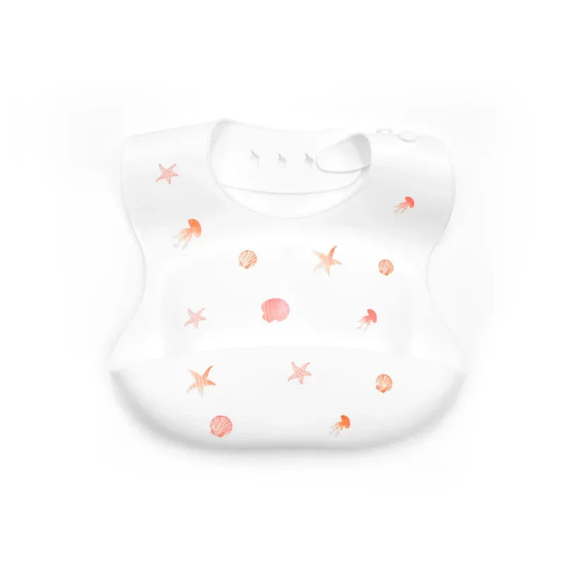 Waterproof Silicone Baby Bib – BPA Free, Soft & Adjustable