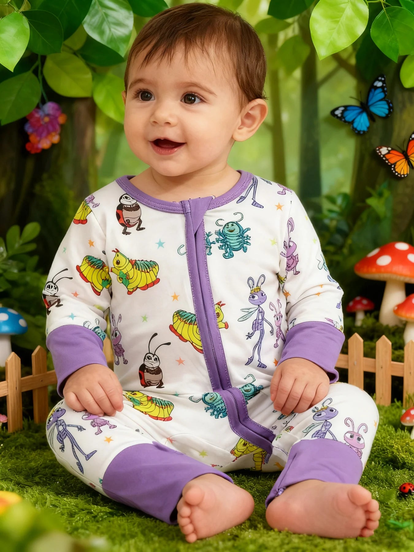 Ultra-Soft Bamboo Baby Romper