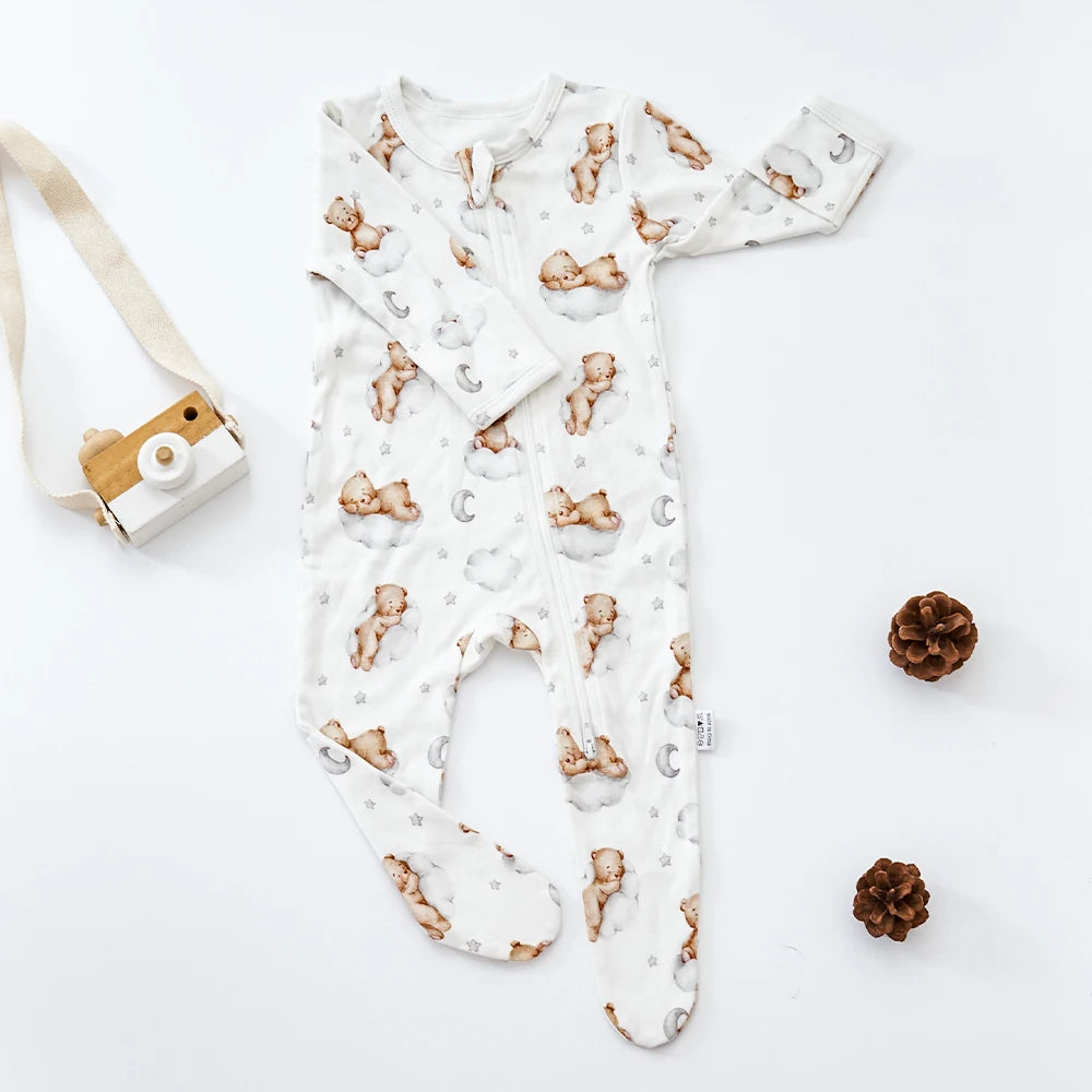 Long Sleeve Bamboo Baby Sleeper