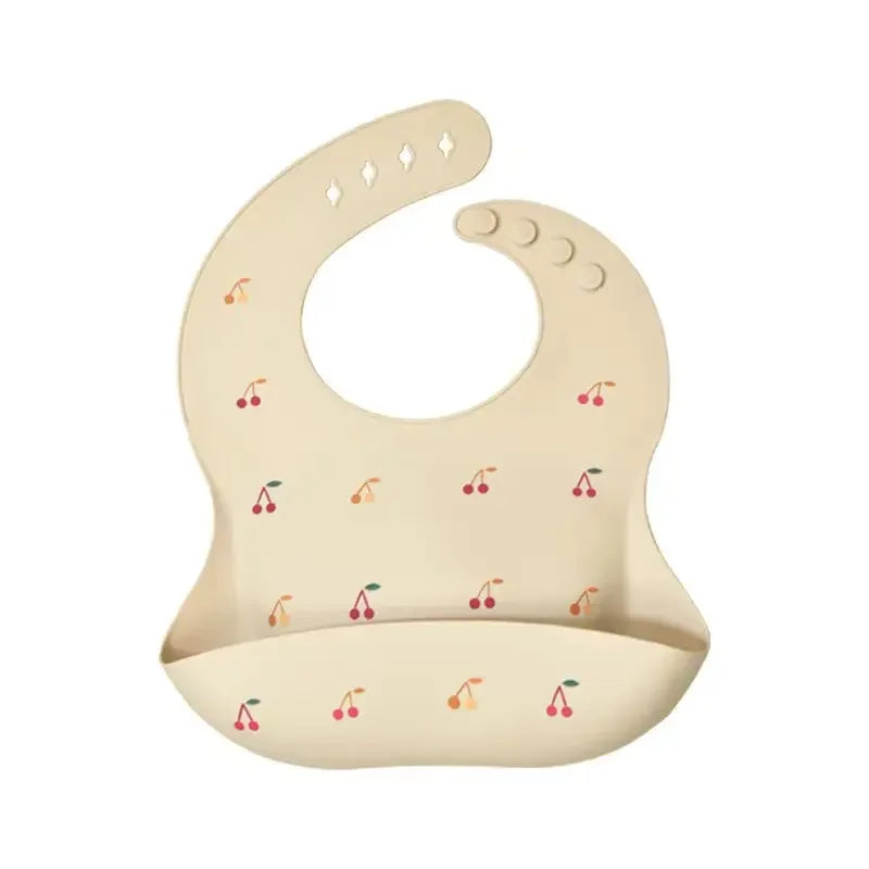 Waterproof Silicone Baby Bib – BPA Free, Soft & Adjustable