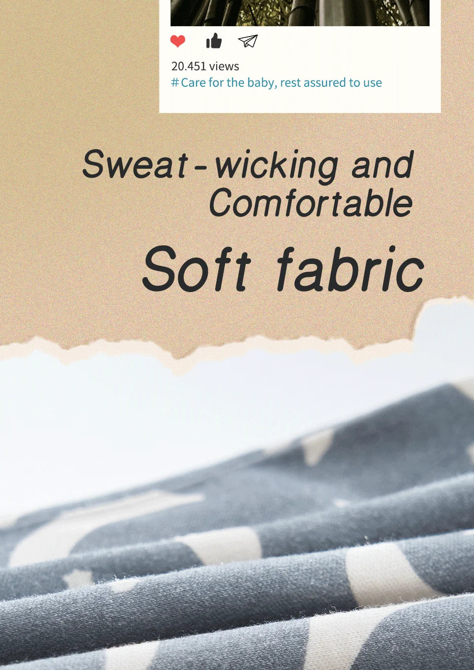 Long Sleeve Bamboo Baby Sleeper