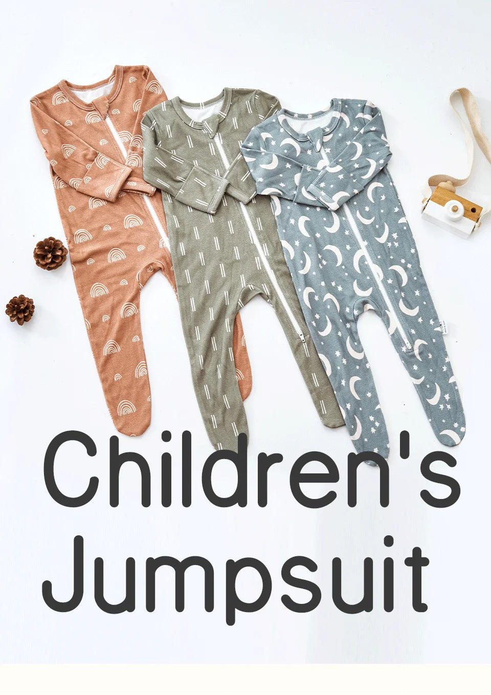 Long Sleeve Bamboo Baby Sleeper
