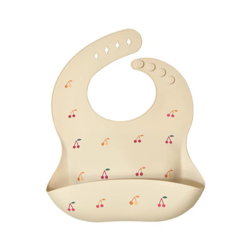 Waterproof Silicone Baby Bib – BPA Free, Soft & Adjustable